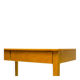 Small maple desk with a laminate top and two drawers, Fritz Hansen, 1950s.