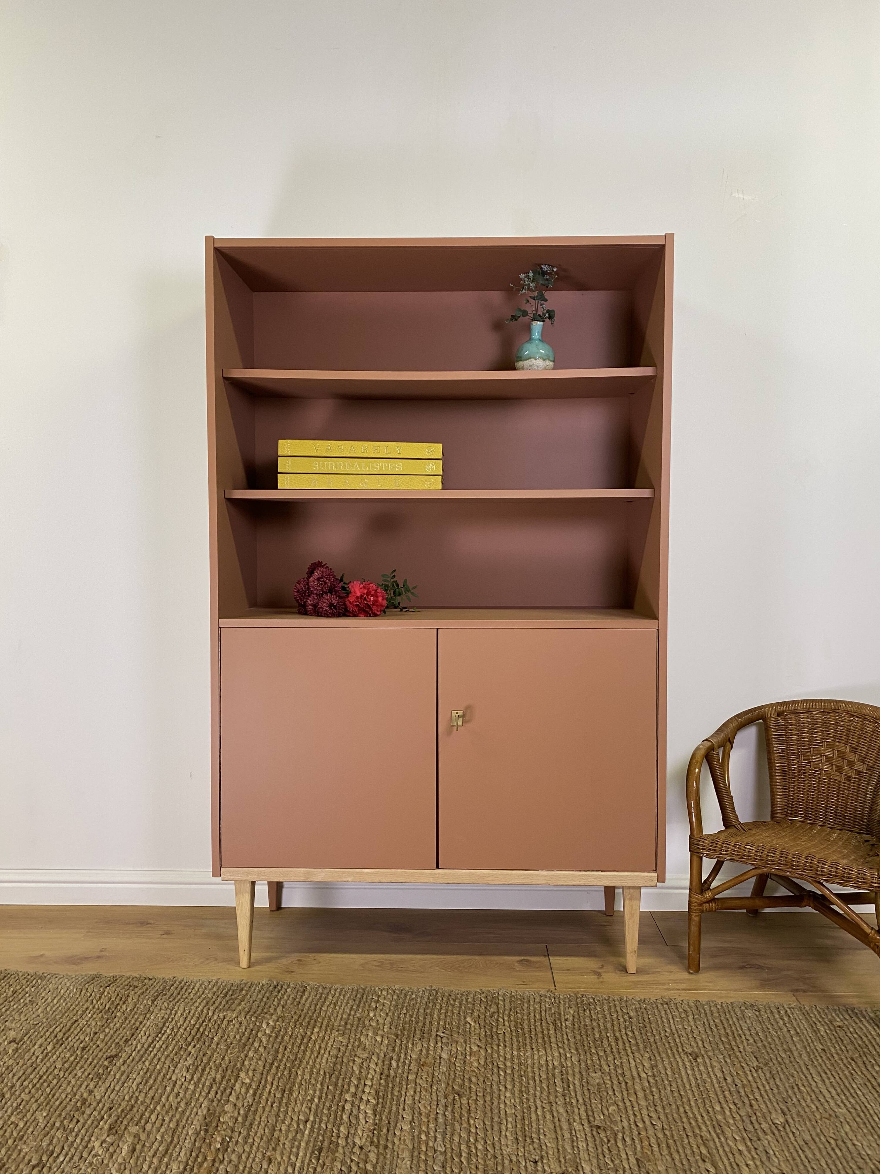 Bibliothèque vintage