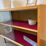Vintage display cabinet from the 1960s