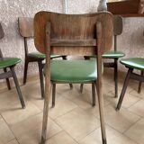Set of 5 vintage chairs, 60s