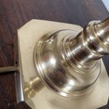 Golden brass lamp