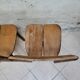 Paire de chaises grain de café