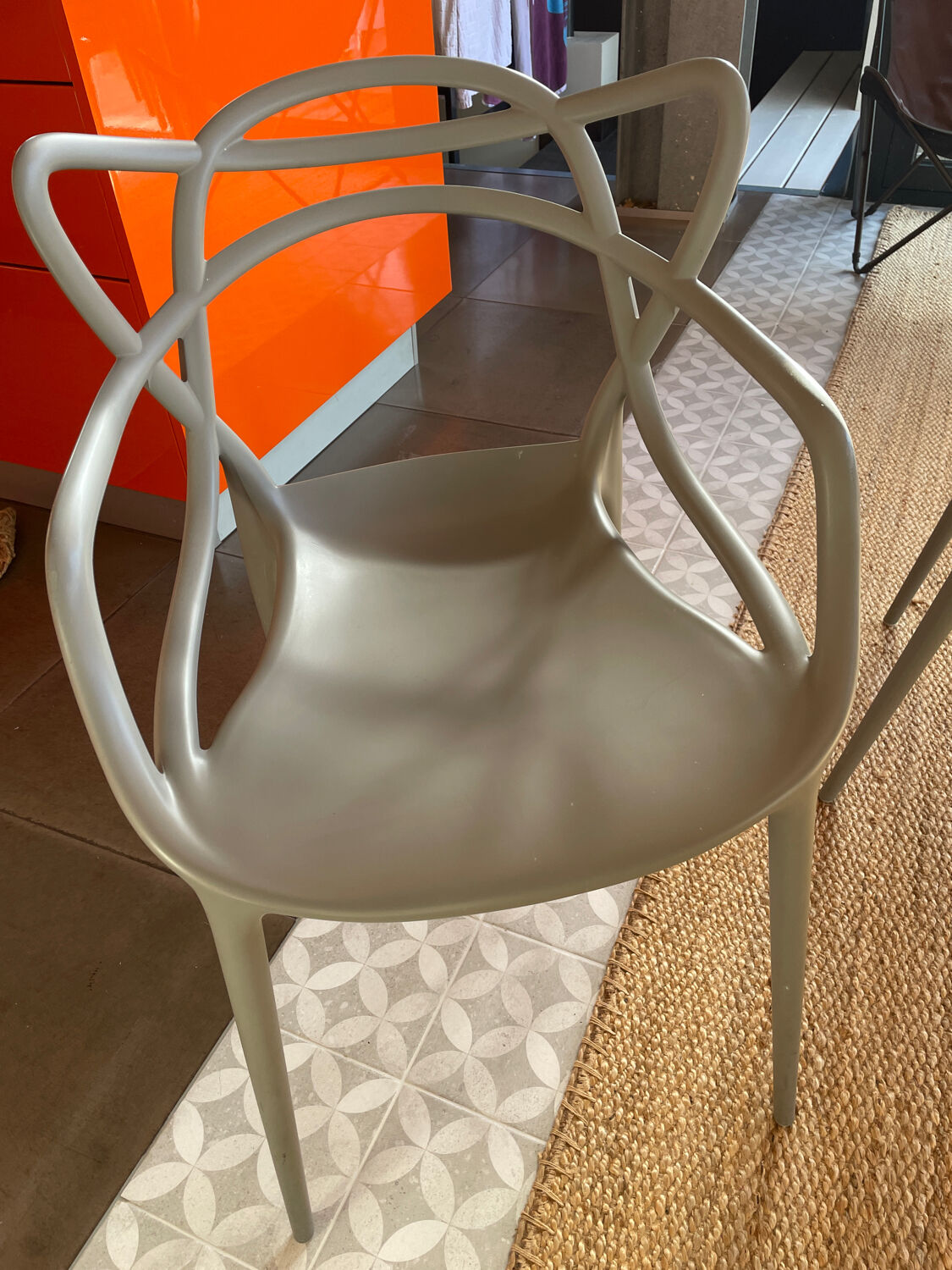 Chaise Kartell Masters grise