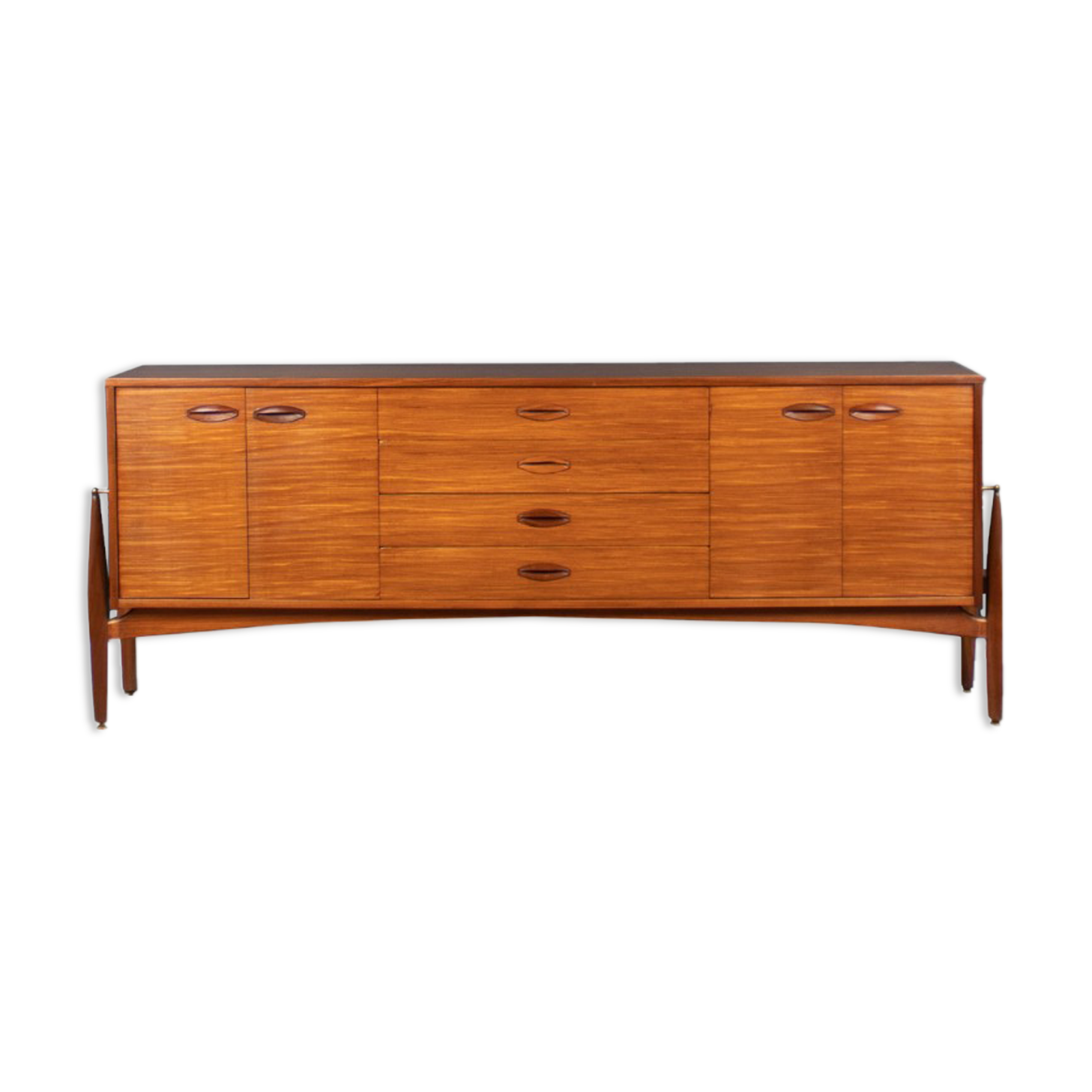 Restored 1960s Retro Teak Elliots Of Newbury EON Mid Century Retro Sideboard
