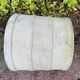 Pair of large fiber cement planters