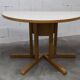 Rare set of 6 Baumann tables 1990, 80x120 and half moon 120cm