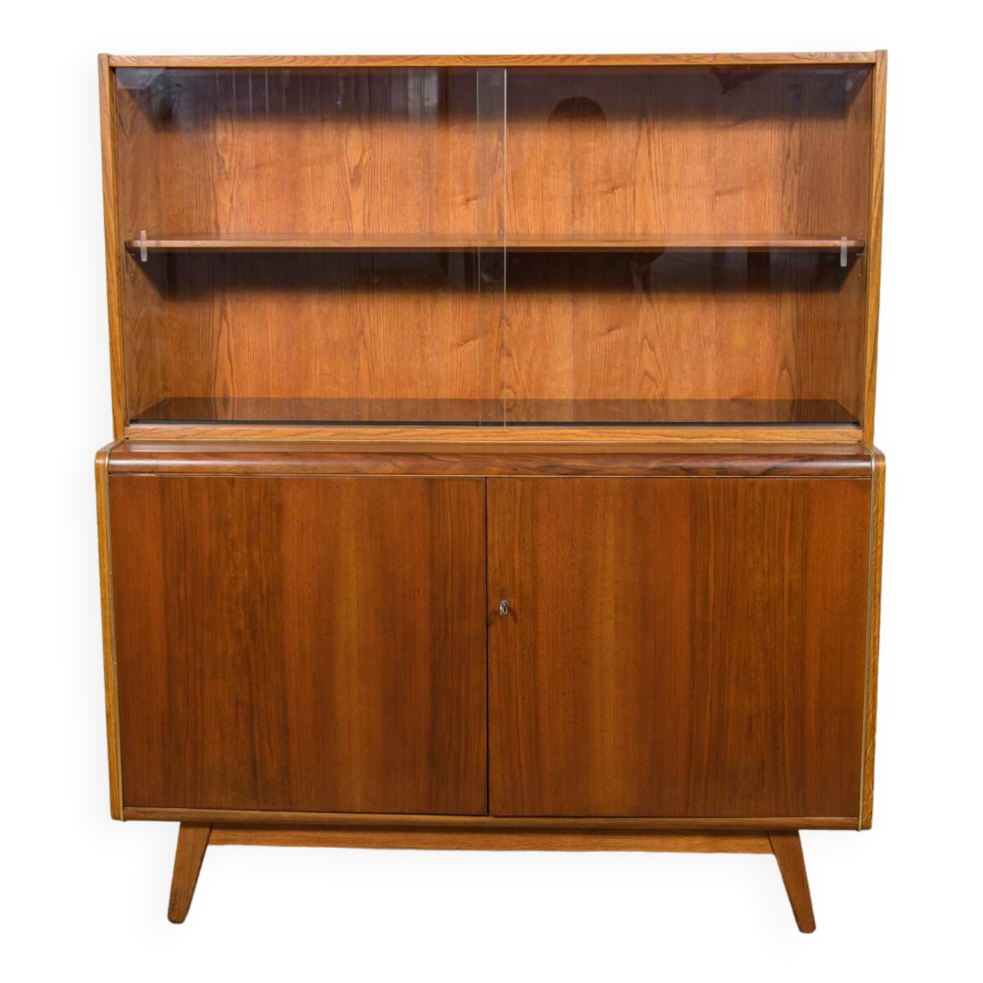Cabinet with Bookcase by Hubert Nepozitek & Bohumil Landsman for Jitona, 1960s