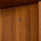 Vintage 20thc italian modular teak wall cabinet c.1960