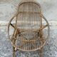 Rattan armchair