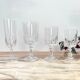 2 verres à eau cristal d'Arques modèle Louvre
