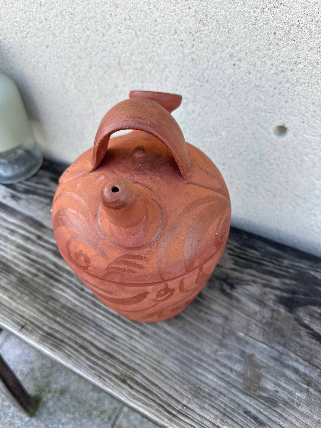 Terracotta water bottle