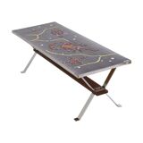 Vintage ceramic coffee table, 1970