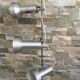 Metal lamppost 3 spots 60