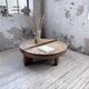 Table basse Roger Capron « grain de café »