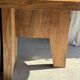 Immense solid teak table 2.10m x 1m
