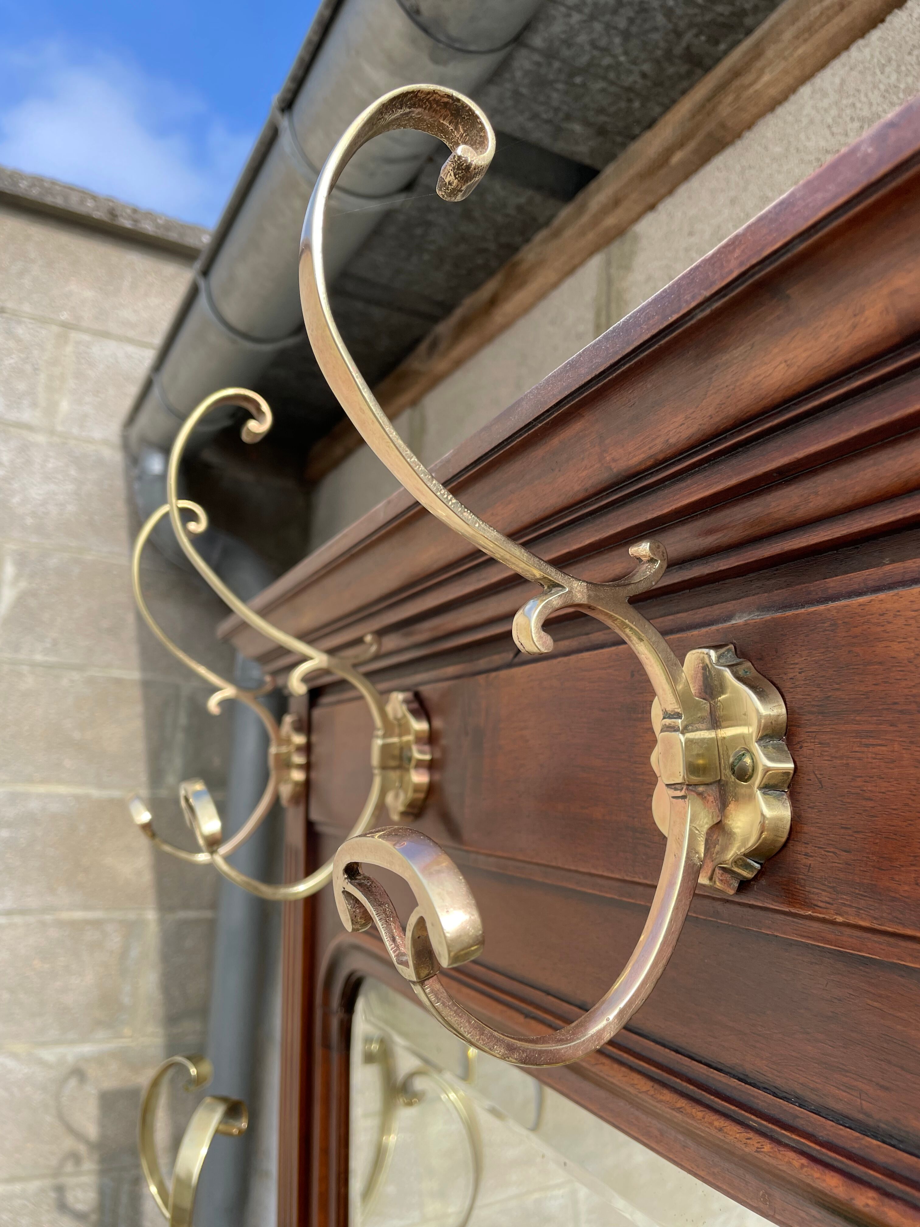 Coat rack cloakroom Napoleon III XIXth