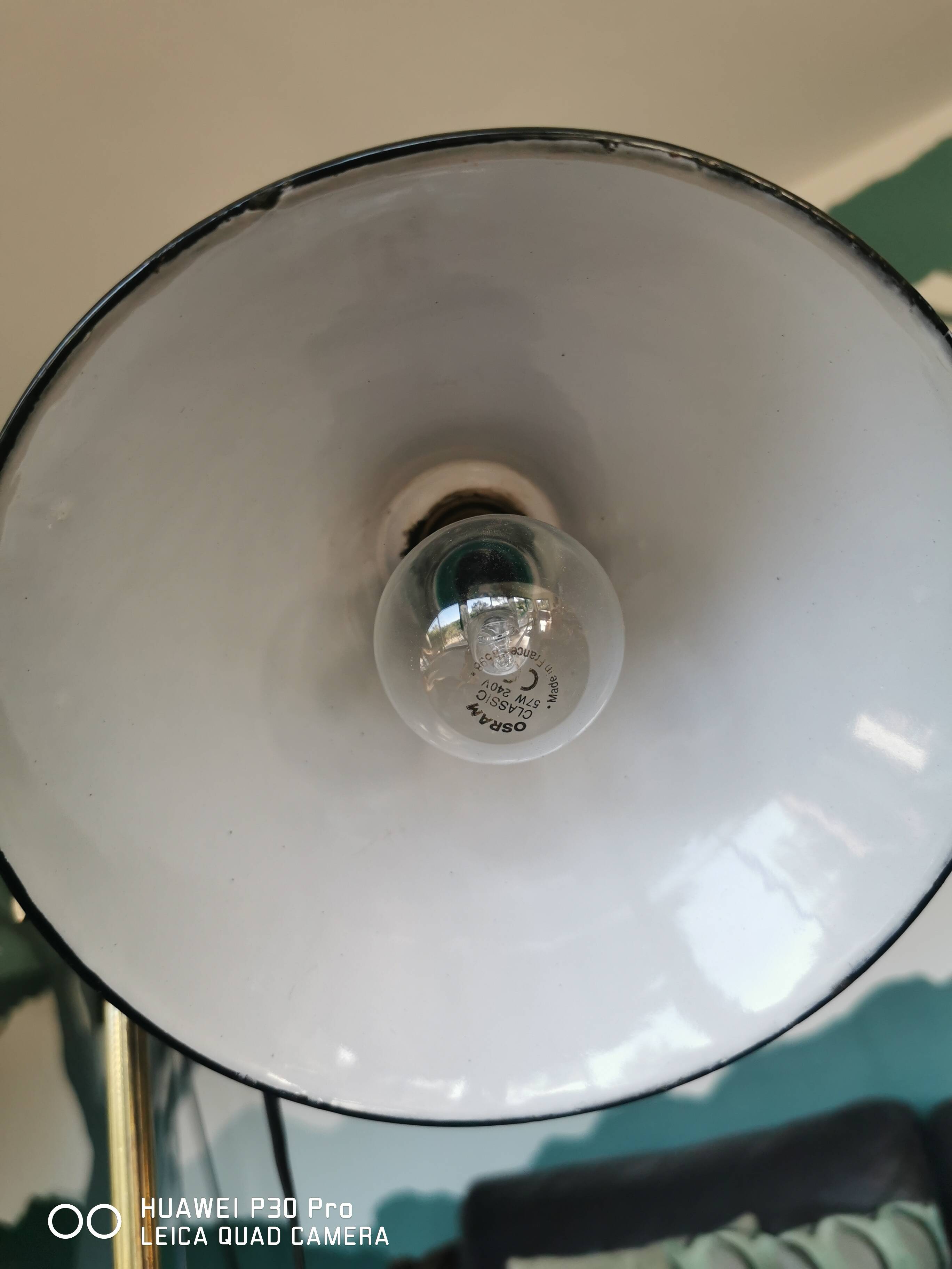 Old Quinquet type watchmaker's lamp