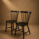 Set of j46 chairs fdb møbler denmark ii