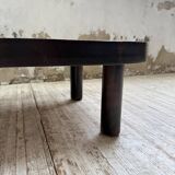 Capron “herbarium” oval coffee table