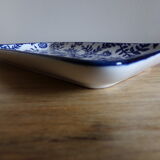 Blue and white earthenware vacuum-pocket