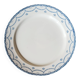 Round semi-deep plate in English earthenware "Cheltenham" — F. Winkle & Co.