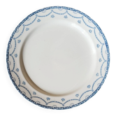 Plat rond semi creux en faïence anglaise "Cheltenham" — F. Winkle & Co