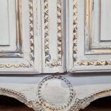 Wedding cabinet de fécamp - upper normandy - transition era - patinated oak - 18th