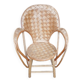 Fauteuil en châtaigner, 1960