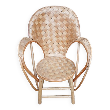 Chestnut armchair, 1960