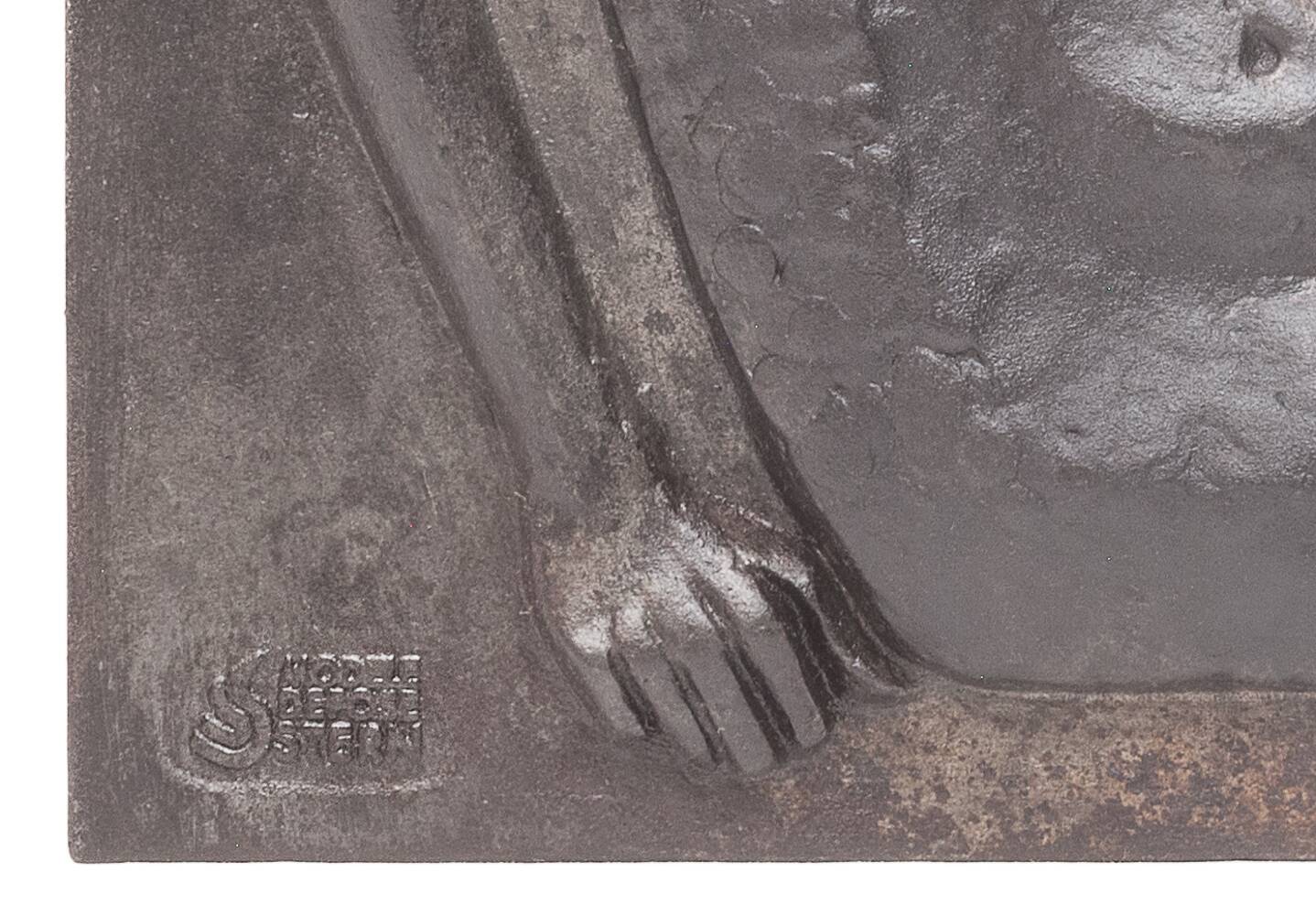 Quellier fireplace plate