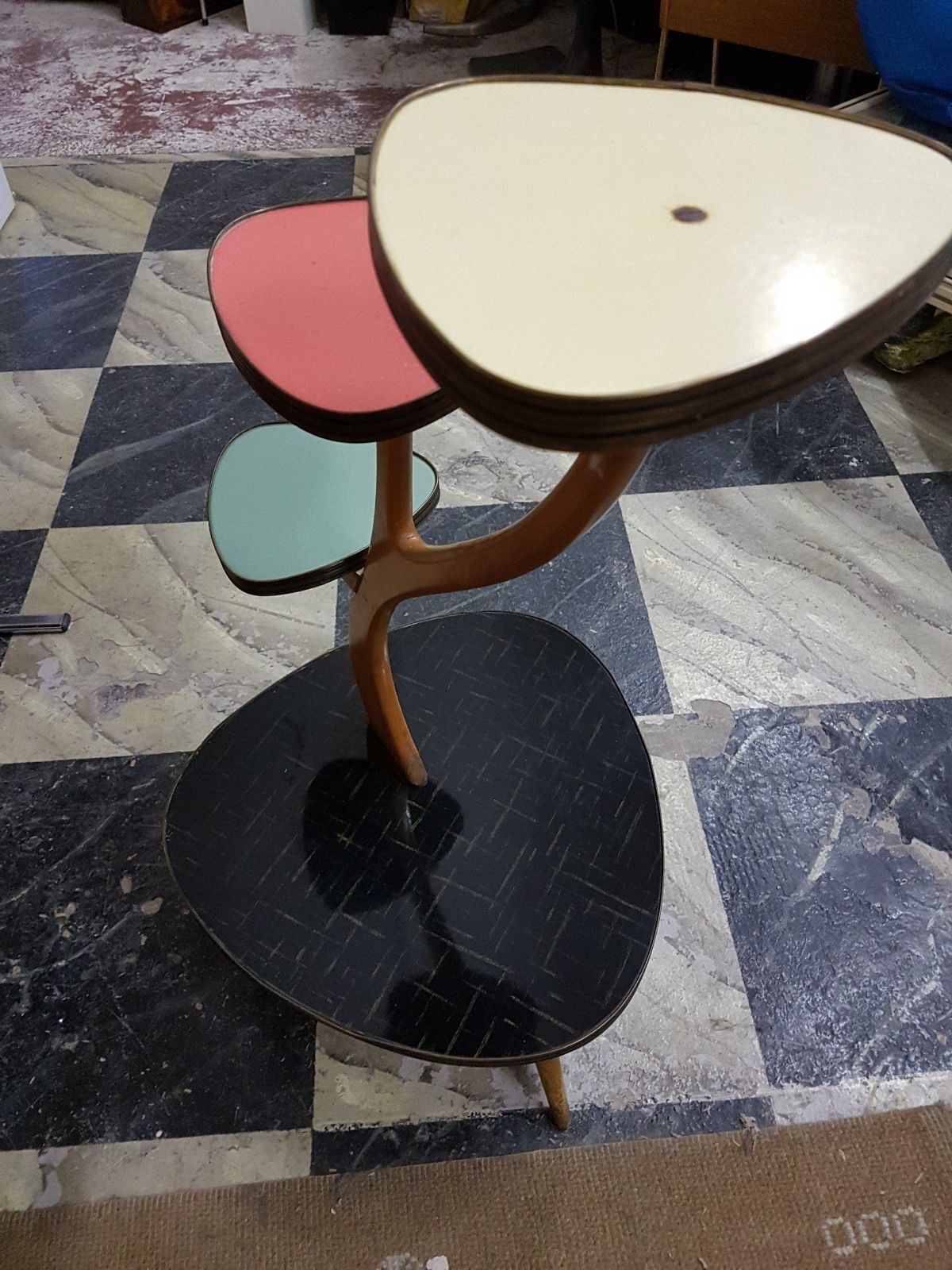 Door plant formica of the 50s/60s harness