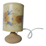 Dried flower lampshade