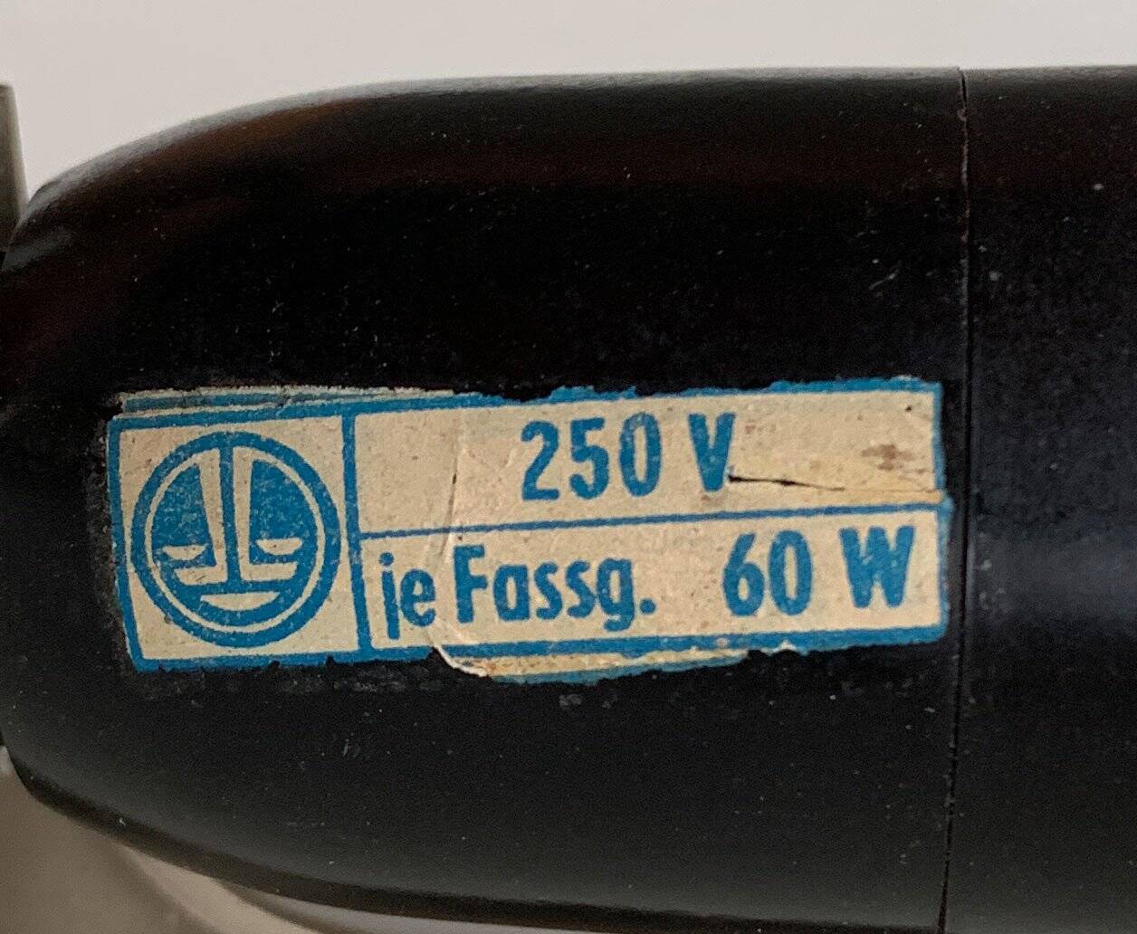 Mid-century GDR table lamps by VEB Leuchtenbau, Lengefeld, 1960s, set of 2.