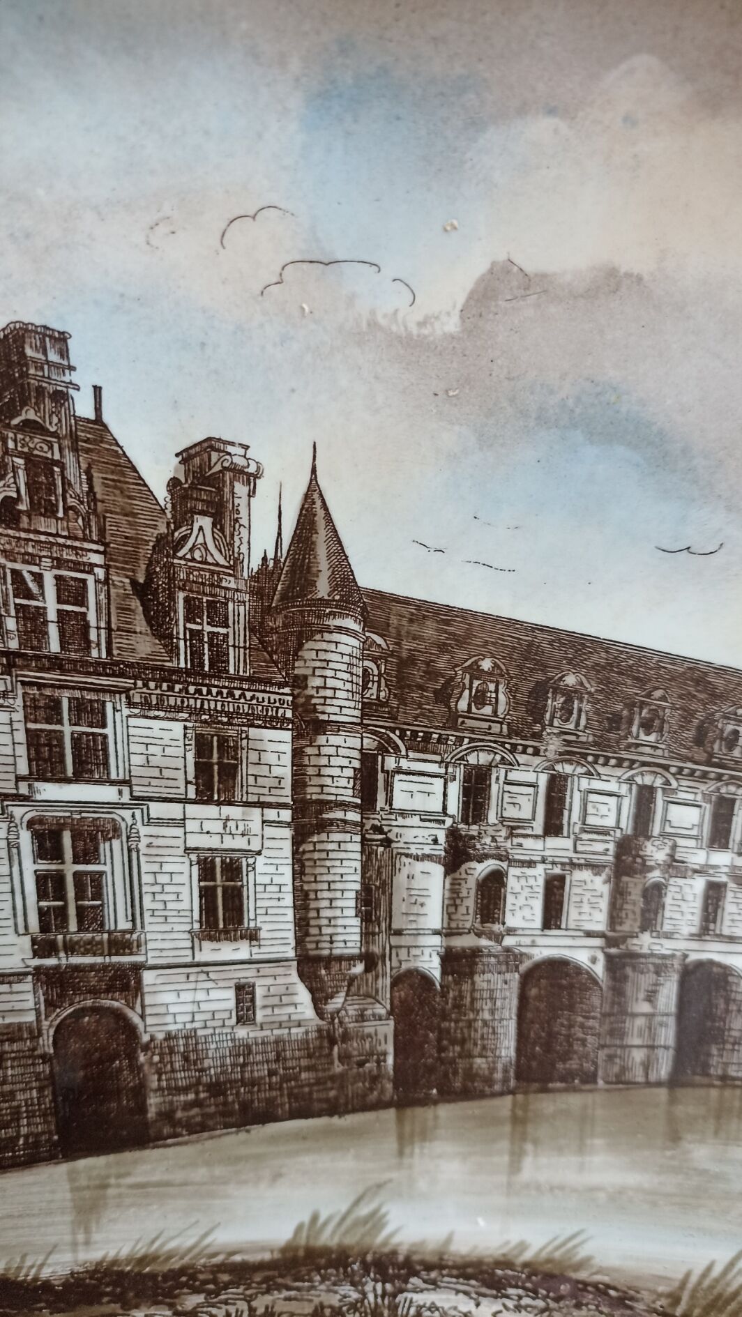 Decorative dish Choisy-le-Roi - Château de Chambord