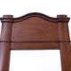 Large mahogany mirror, Northern Europe, turn of the 19th and 20th centuries.