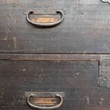 Commode à linge Tansu Japon, style Wabi Sabi, début XIXeme