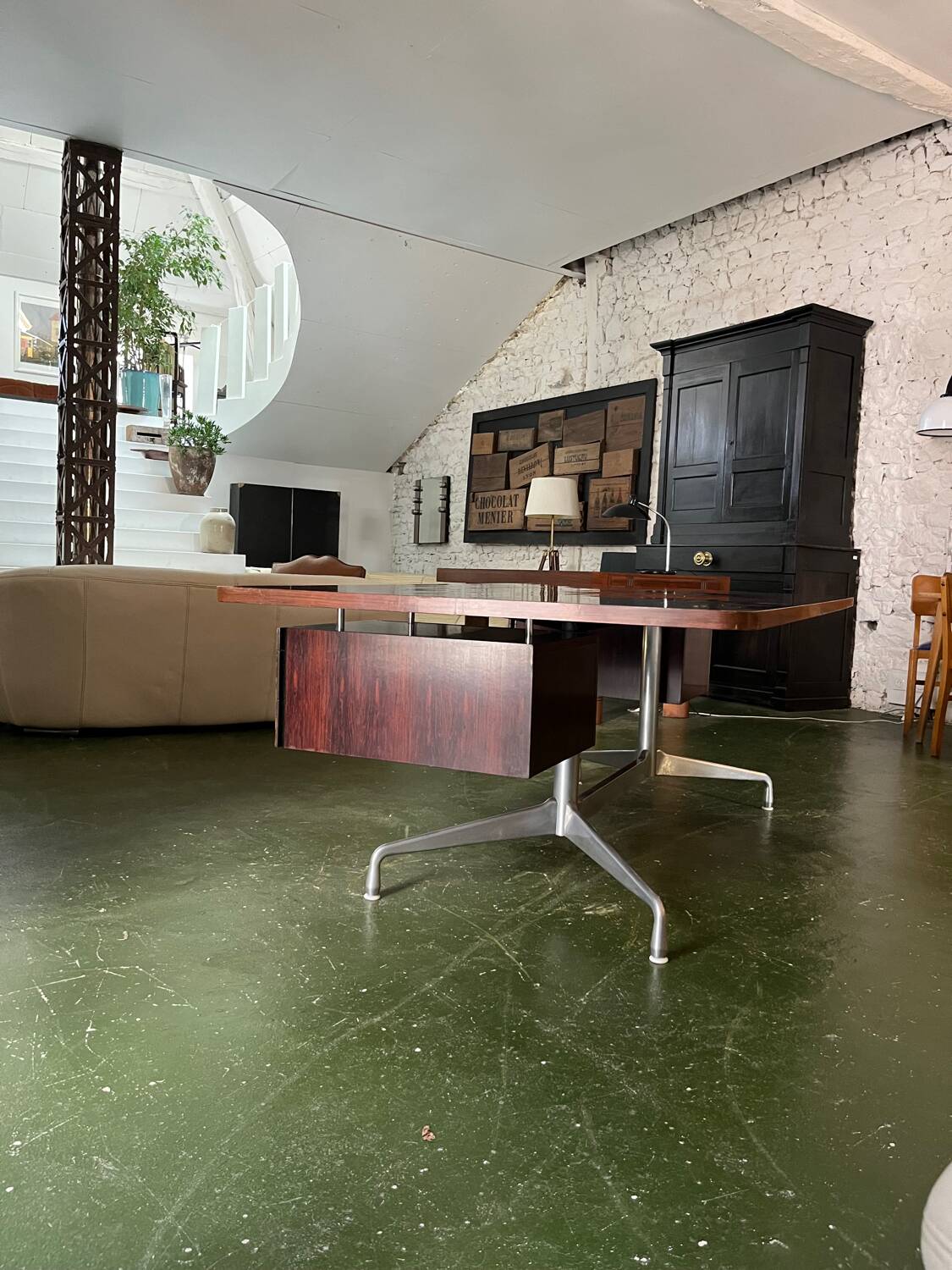 Charles & Ray Eames Rosewood Desk