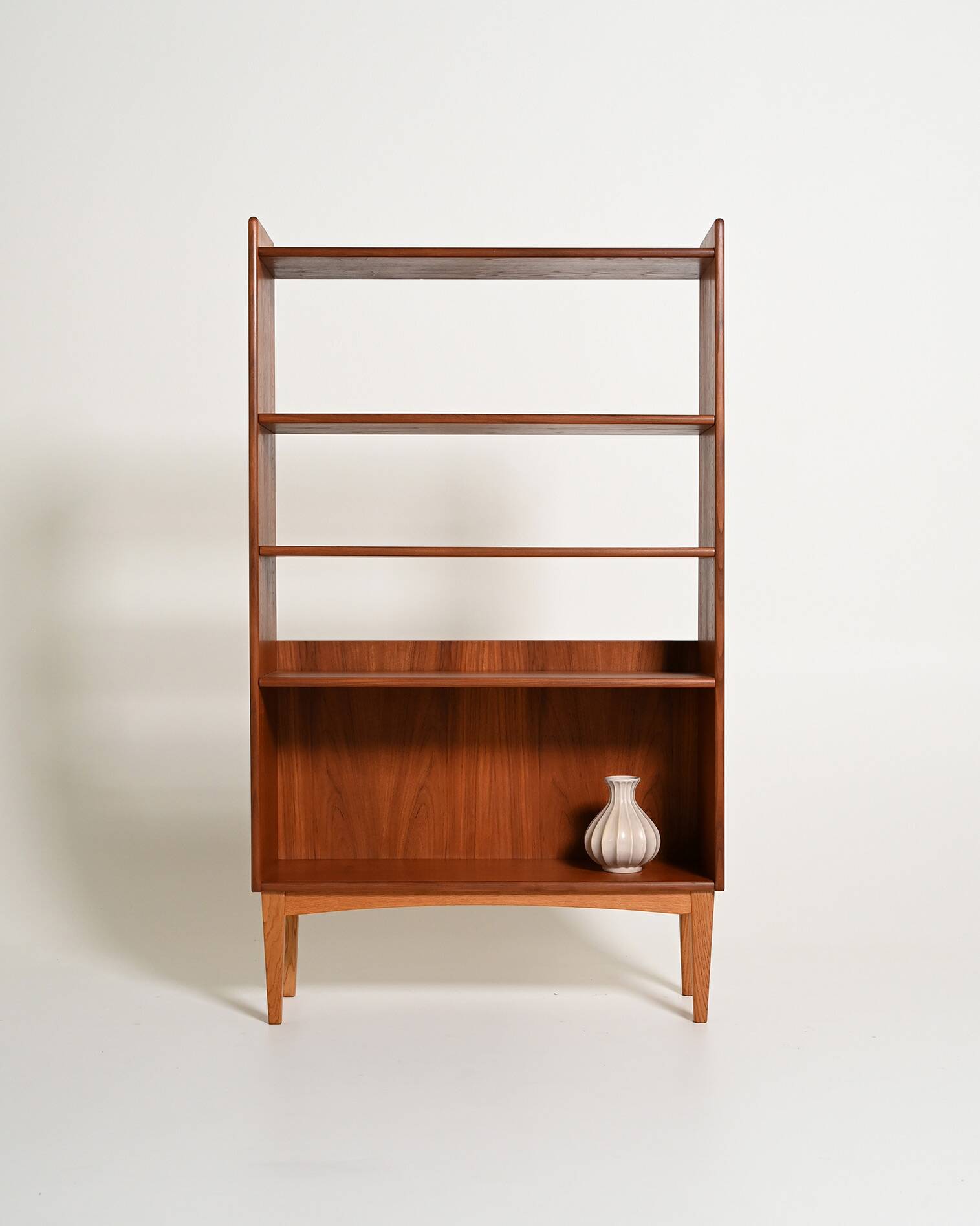 Teak bookcase by Bränntorps, 1950s-1960s