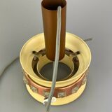 70s lamp light hanging lamp ceiling lamp metal Space Age Design VEB 60s