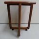 Art Deco Amsterdam School oak sidetable