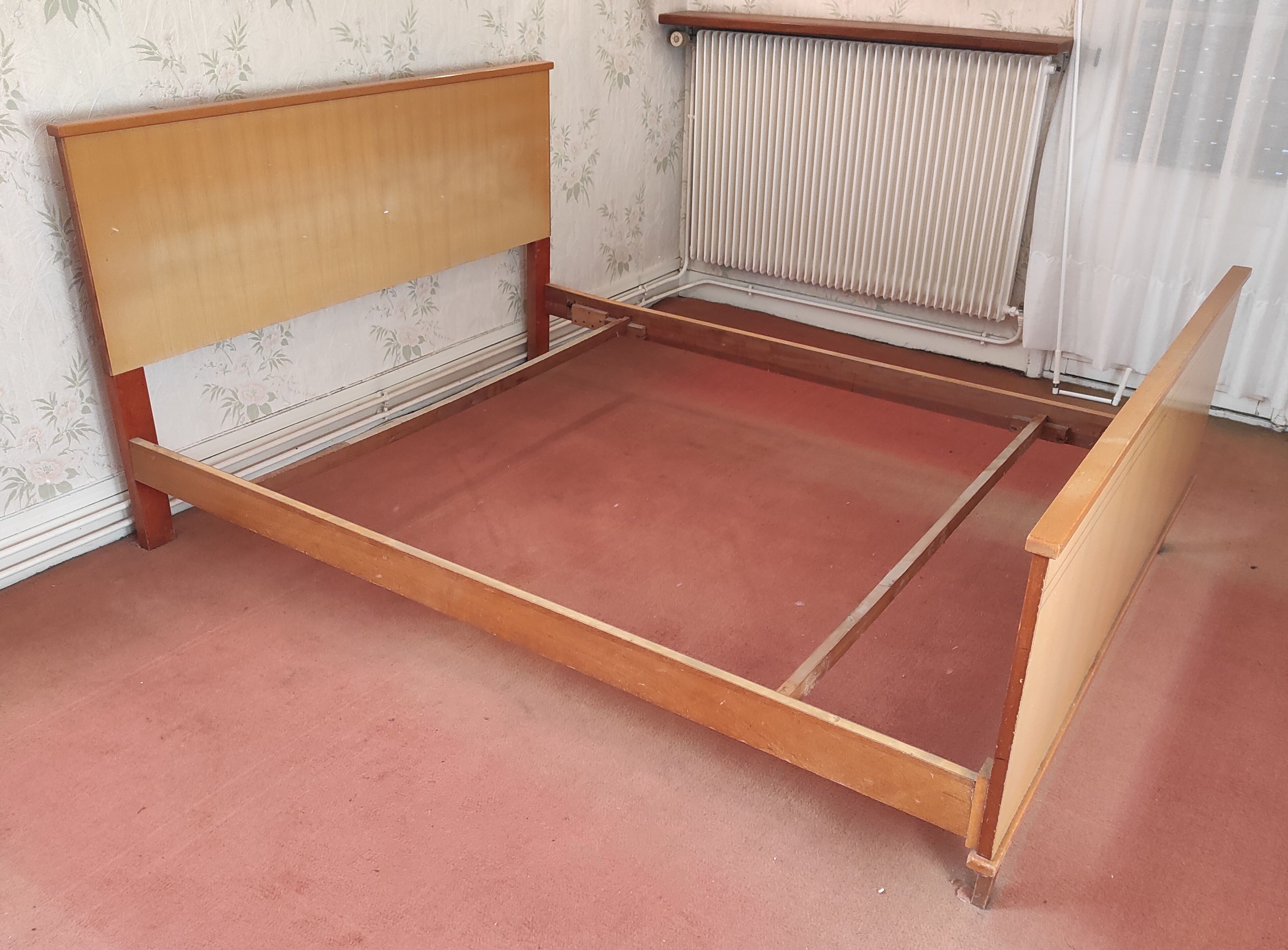Scandinavian style bed 1960