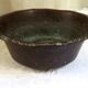 Old copper basin, stamped L.Roussange, Saint-Junien