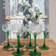 Antique engraved glasses
