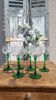 Antique engraved glasses