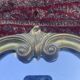 Brass mirror 29.5X35.5 cm