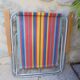 Vintage folding armchair