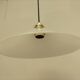 Pair of opaline pendant lights