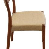 Ensemble de 4 chaises de salle à manger danoises en teck "Borup".