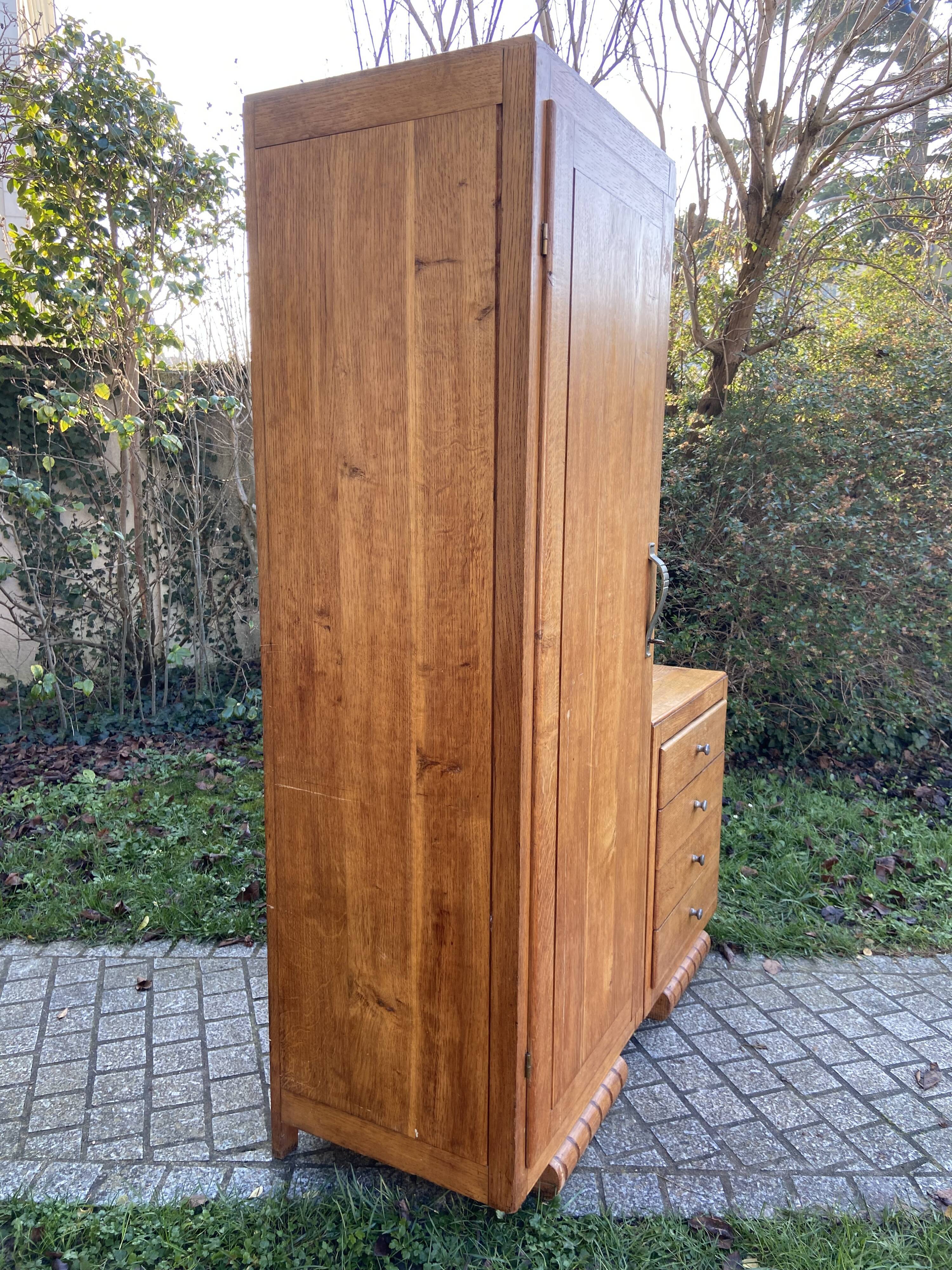 Asymmetrical Art Deco chest cabinet