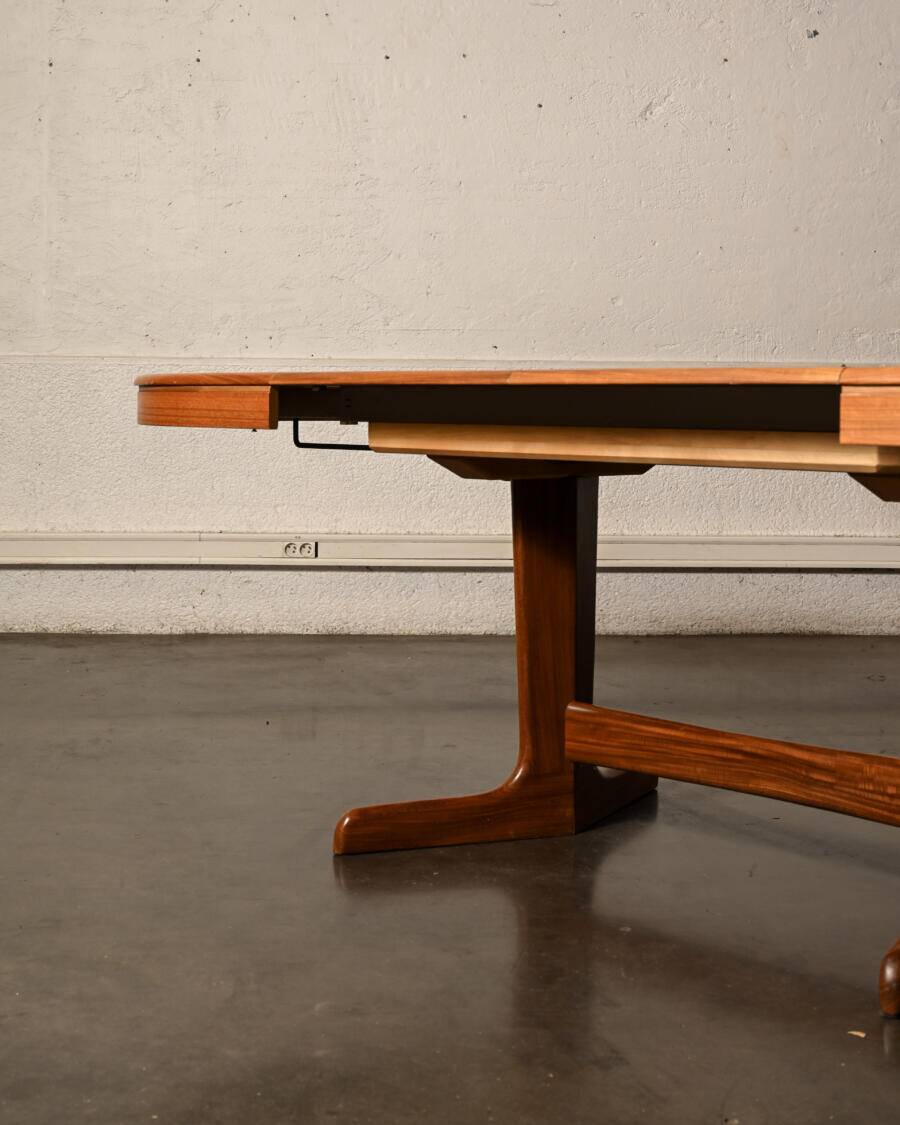 Table en teck 4 rallonges